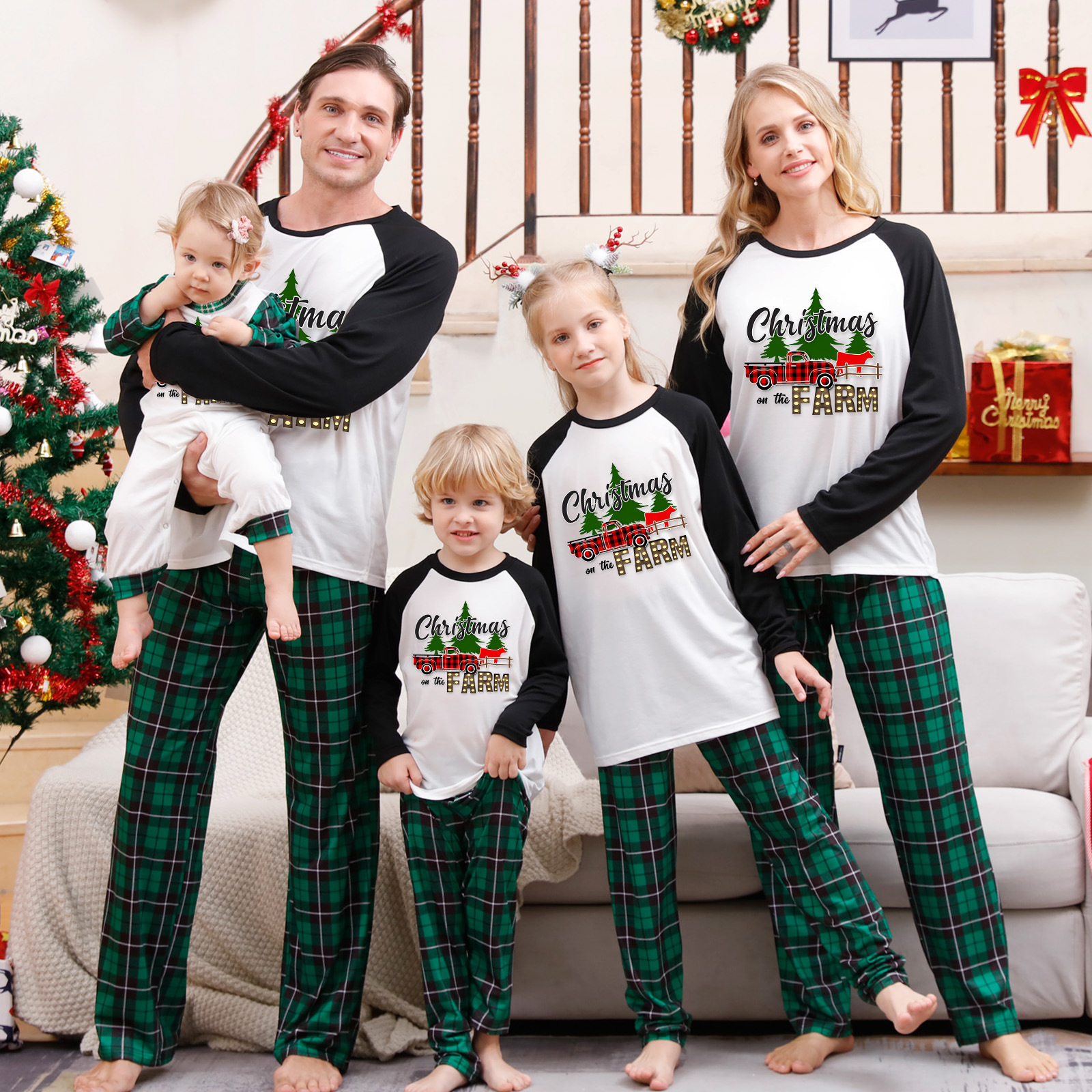 Christmas truck online pajamas