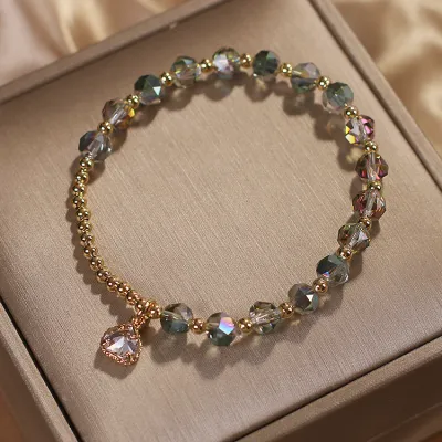Women Fashion Simple Magic Crystal Adjustable Bracelet