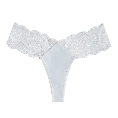 Women Sexy Hollow Lace Panties Mid-Waist