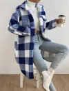 Blue And White Grid