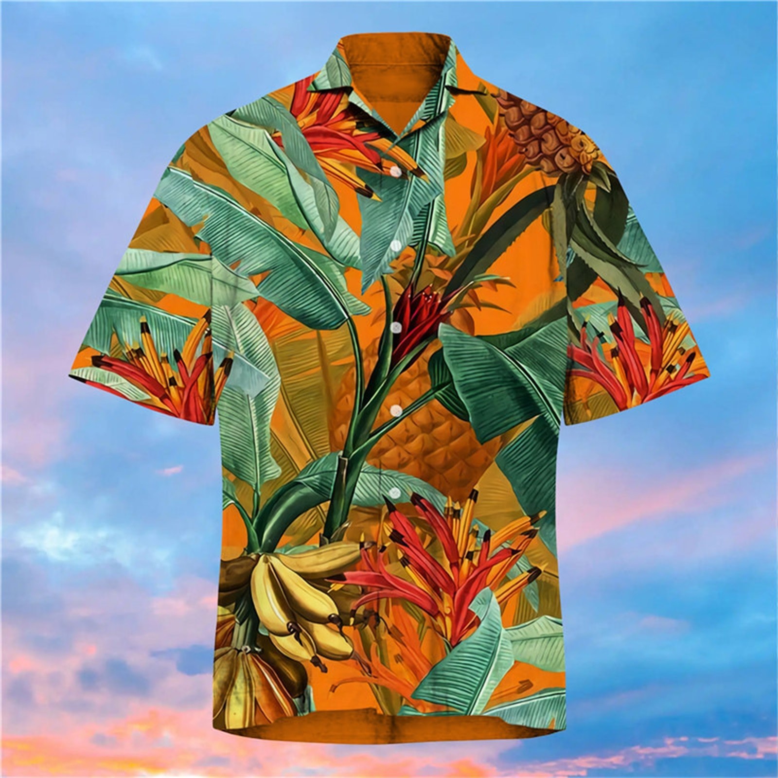 Wholesale Men Fashion Leisure Vacation Personality Pattern