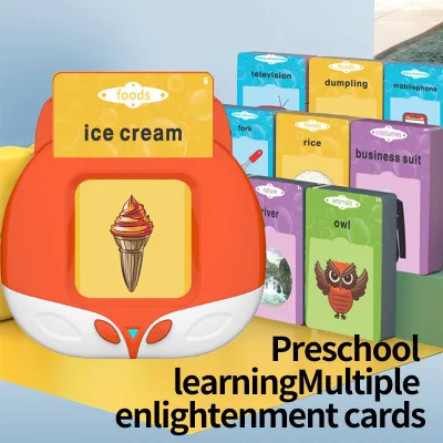 Children Puzzle Enlightenment Sound Card Insertion Machine Early Education Card Machine - ABS Material, Taiwan Version