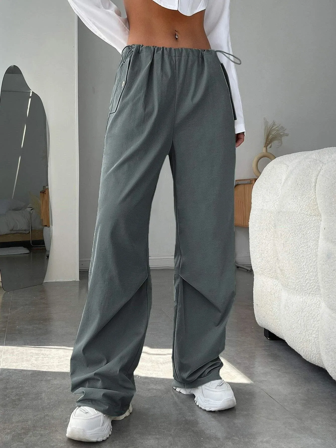 Wholesale Pantalones jogger cepillados con estampado de Halloween