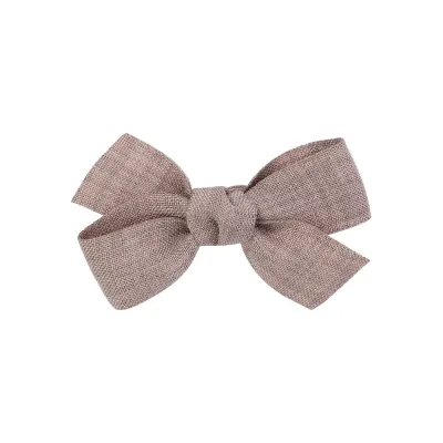 Fashion Kids Girls Cute Solid Color Bow Duckbill Hairpin