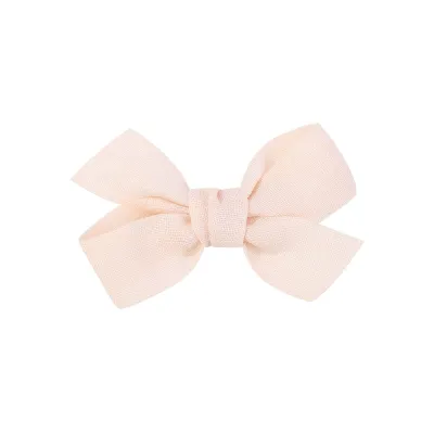 Fashion Kids Girls Cute Solid Color Bow Duckbill Hairpin