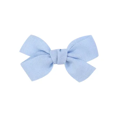 Fashion Kids Girls Cute Solid Color Bow Duckbill Hairpin