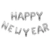 Thin Silver Happy New Year