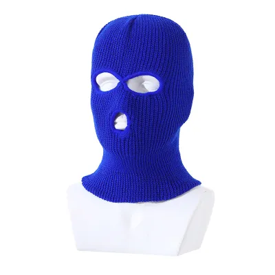 Unisex Outdoor Solid Color Knitted Beanie Acrylic