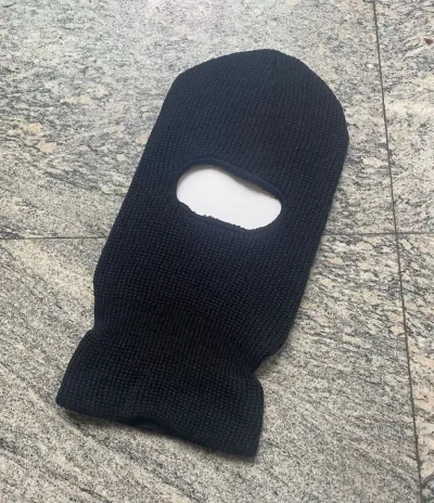 Unisex Outdoor Solid Color Knitted Beanie Acrylic