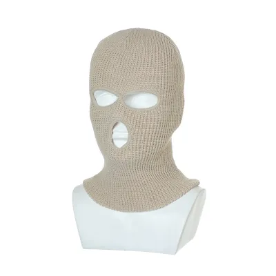 Unisex Outdoor Solid Color Knitted Beanie Acrylic