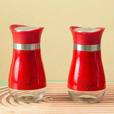 Modern Simplicity Glass Seasoning Bottle for Kitchen Storage Solid Seasoning Home Kitchen