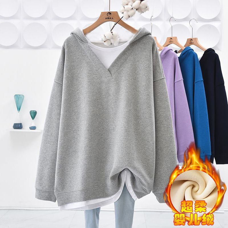 【KIXI】★(UNISEX) Sporty String V-neck Nylon Sweatshirt original-15-scaled.jpeg