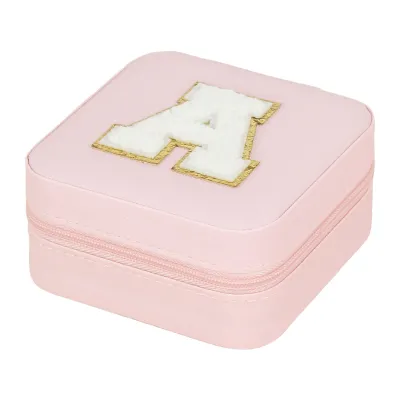 Creative Letter Alphabet Portable Jewelry Storage Box Packaging - Composite Material 10x10x5cm