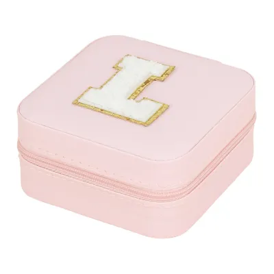 Creative Letter Alphabet Portable Jewelry Storage Box Packaging - Composite Material 10x10x5cm