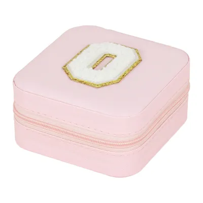 Creative Letter Alphabet Portable Jewelry Storage Box Packaging - Composite Material 10x10x5cm