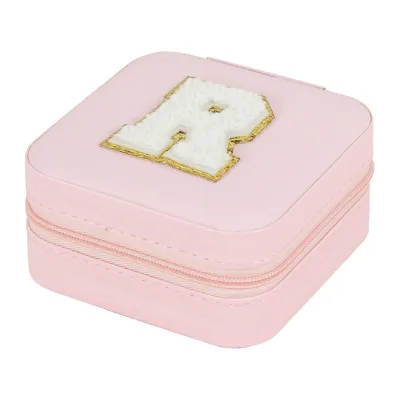 Creative Letter Alphabet Portable Jewelry Storage Box Packaging - Composite Material 10x10x5cm