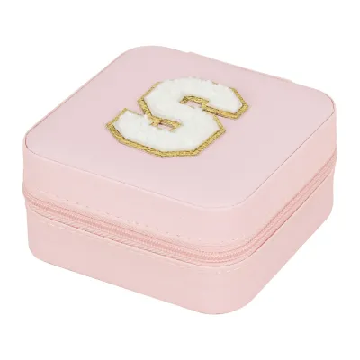 Creative Letter Alphabet Portable Jewelry Storage Box Packaging - Composite Material 10x10x5cm