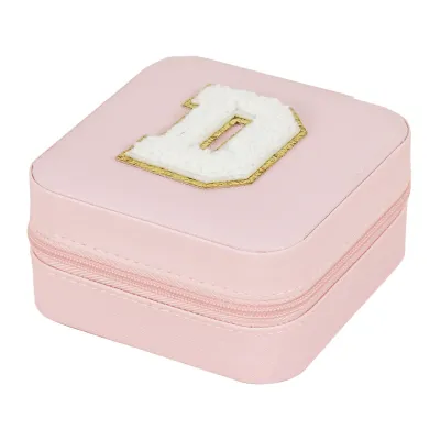 Creative Letter Alphabet Portable Jewelry Storage Box Packaging - Composite Material 10x10x5cm