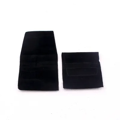Women Simple Solid Color Flap Square Jewelry Packaging Bag