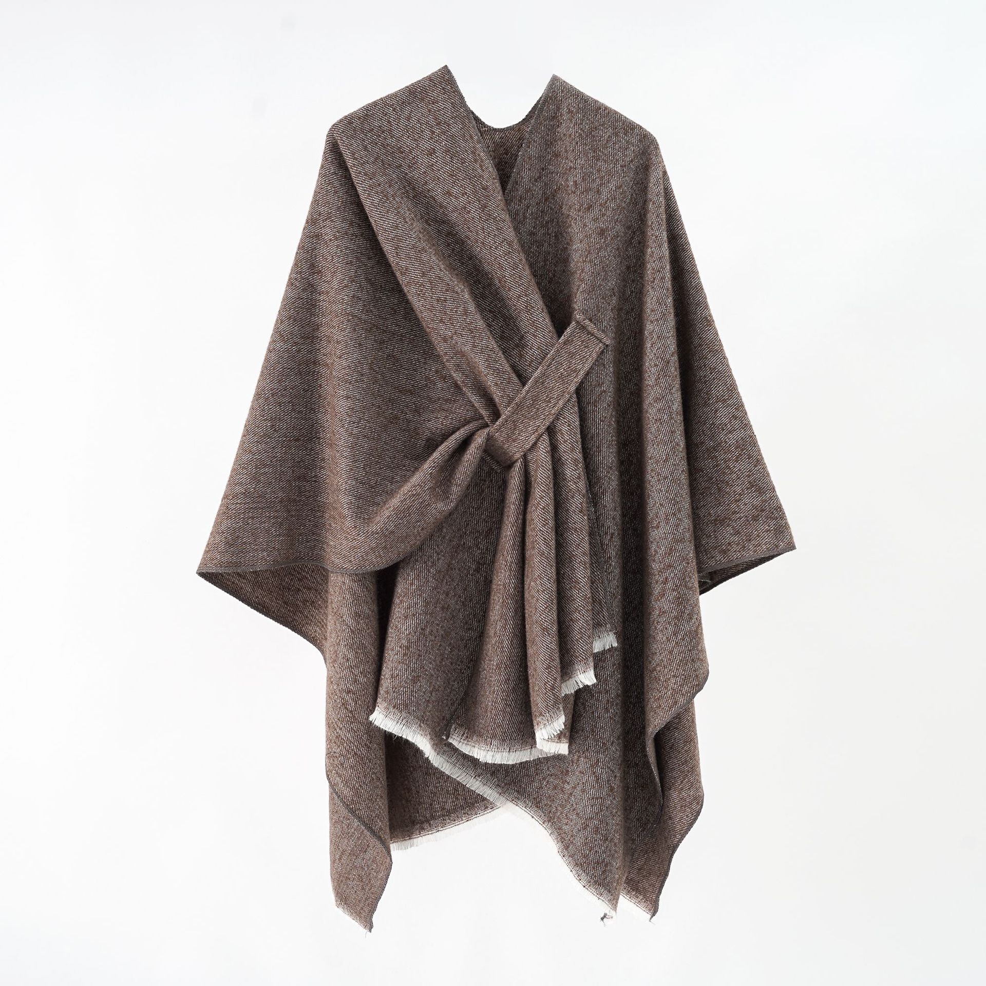 最安値　Super 140s SHAWL COLLAR CAPE COAT LIDNM（リドム）の「Super 140s SHAWL COLLAR CAPE COAT