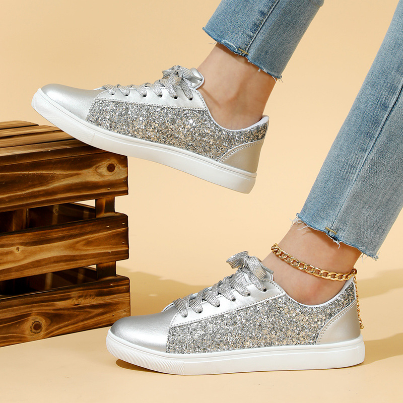 Womens glitter outlet sneakers