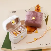 Simple Solid Color Portable Drawer Jewelry Packaging Box