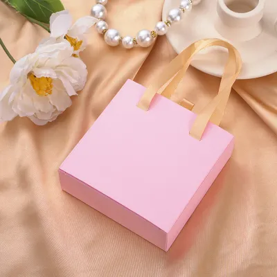Women Simple Portable Drawer Jewelry Packaging Storage Box Paper Cardboard