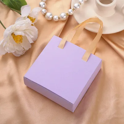 Women Simple Portable Drawer Jewelry Packaging Storage Box Paper Cardboard