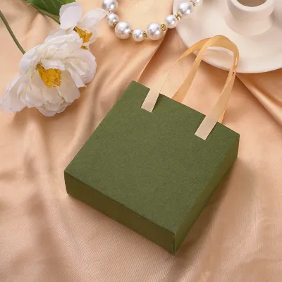 Women Simple Portable Drawer Jewelry Packaging Storage Box Paper Cardboard