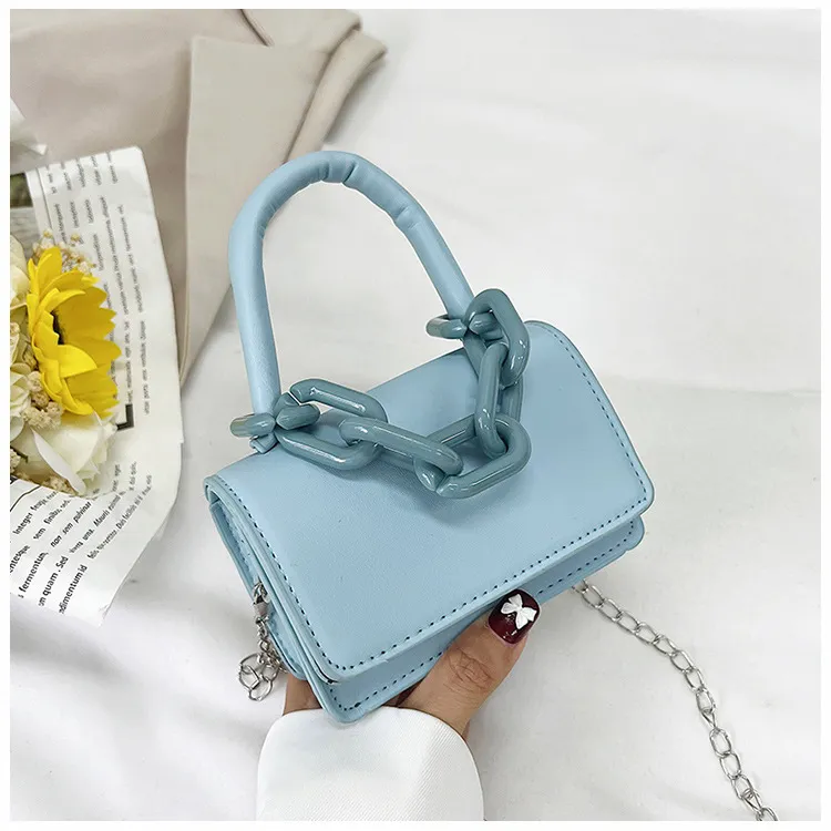 Wholesales Fashionable Ladies Chain Small Crossbody Square Bags