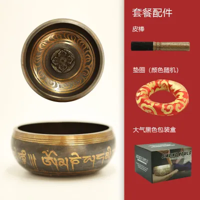 Handmade Buddha Sound Bowl Yoga Meditation Buddha Sound Bowl Copper