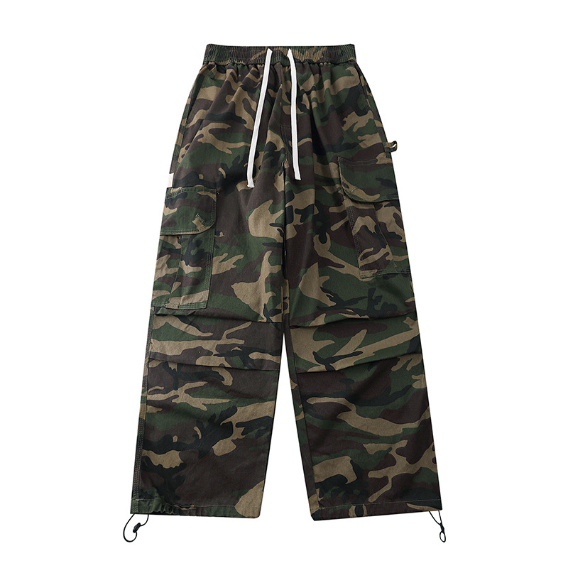 Wholesale Men And Women Casual Camouflage Printed Loose Toe