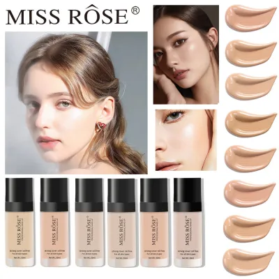 MISS ROSE Women Lasting Natural Lightweight Fit Foundation