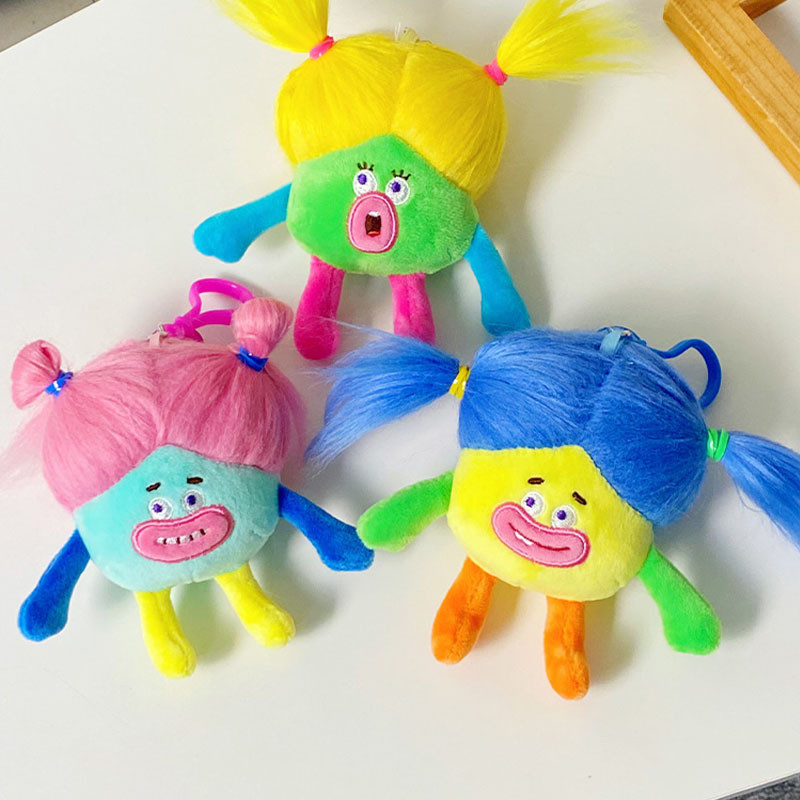 Wholesale Diy Dopamine Plush Small Bag Pendant Ugly Doll