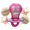 Pacifier Set Of 5 (Pink)