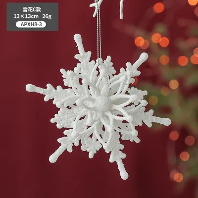 Creative Crafts Home Decoration Christmas Tree Snowflake Angel Wings Elk Pendant