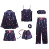 ZY-Strawberry Seven-Piece Blue