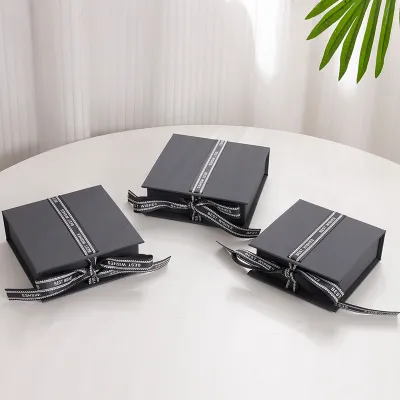 Fashion Flip Jewelry Packaging Gift Box Paper Cardboard