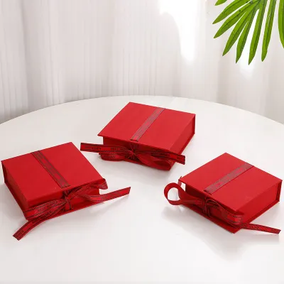 Fashion Flip Jewelry Packaging Gift Box Paper Cardboard