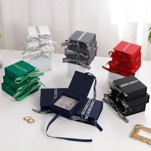 Fashion Flip Jewelry Packaging Gift Box Paper Cardboard