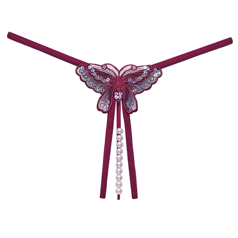 2022 New Sequins Embroidery Butterfly Pearl Panties Sexy Lingerie Thongs  Women's Erotic Open Crotch Underwear at Rs 260, Ladies Lingerie, महिलाओ की  लिंगेरी, वूमेन लिंगेरी - GM Enterprises, Kayamkulam