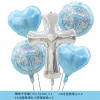 Cross Blue Love 5-Piece Set