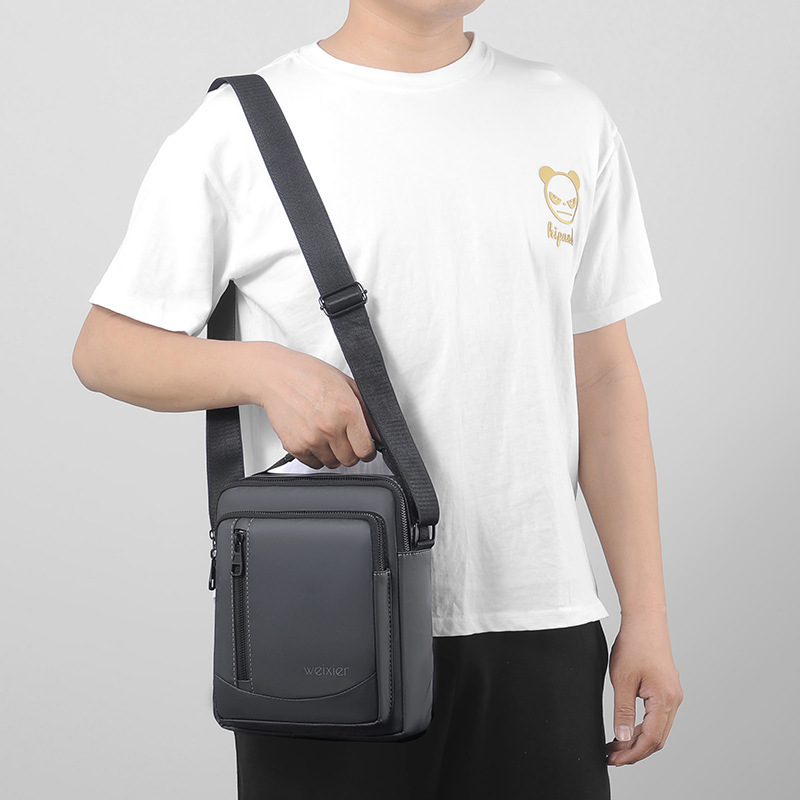 チルタリス 10枚 1-2 Wholesale Men Casual Basic Commuter Zipper PU Crossbody Bag