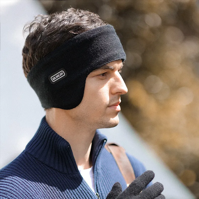 Men's Outdoor Sports Riding Windproof Double-Layer Warm Earmuffs