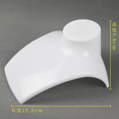 Plastic Window Counter Portrait Neck Model Necklace Earrings Display Stand