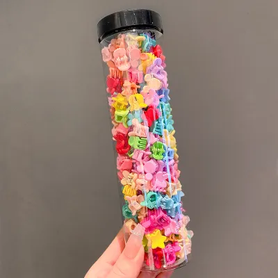 Kids Girls Sweet Candy Color Flower Crown Star Rabbit Hairpin Paw Clip