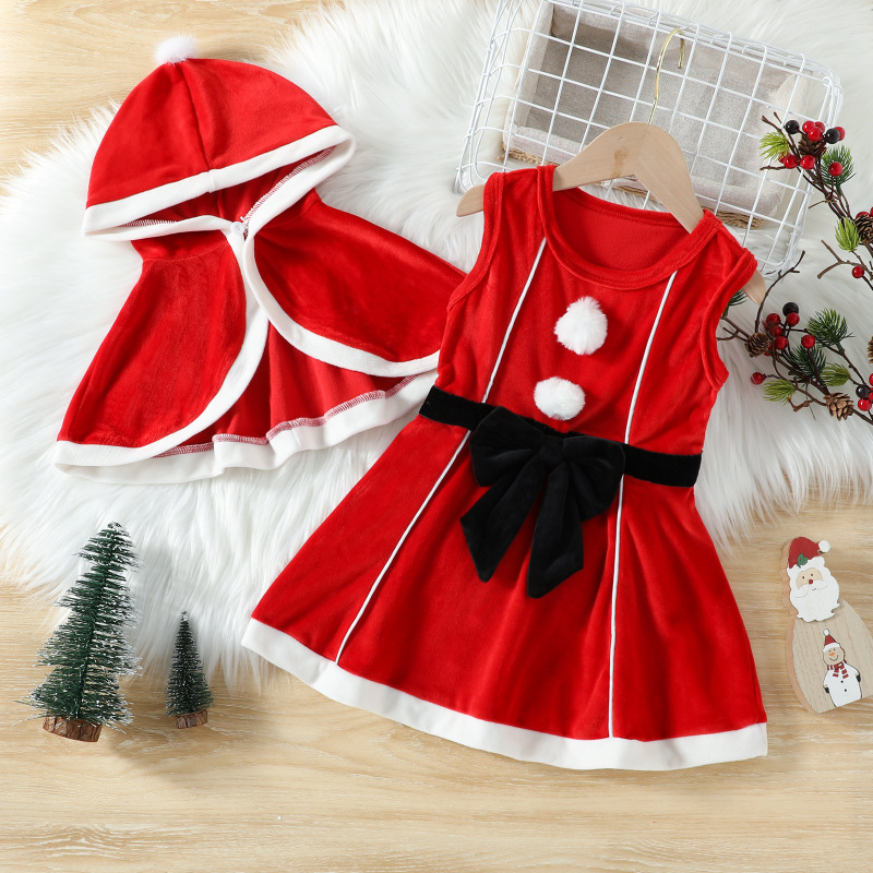 Girls casual christmas dress best sale