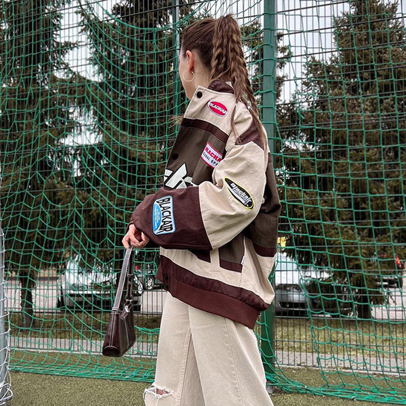 Wholesale Women Fashion Sports Style Printed Color Block