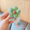 7# Apple Green Pearl Hair Ring