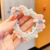 Lt.Grey Bow Tie Hair Ring
